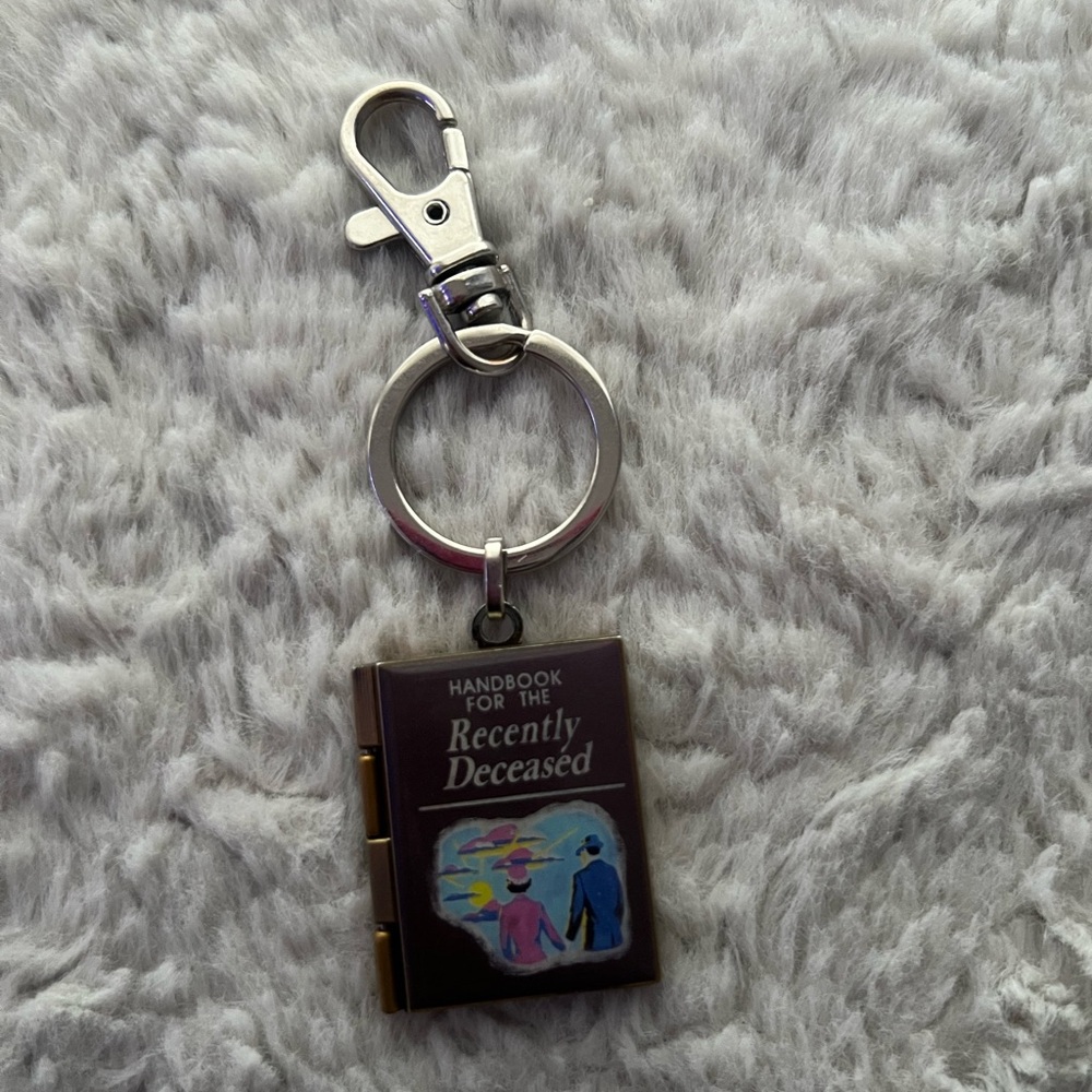 Beetlejuice keychain